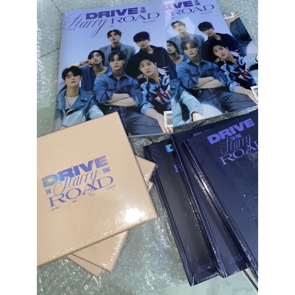 ASTRO – 3° Album 'Drive To The Starry Road' – Versione Drive – CD + Photobook + Poster + Card – Sigillato