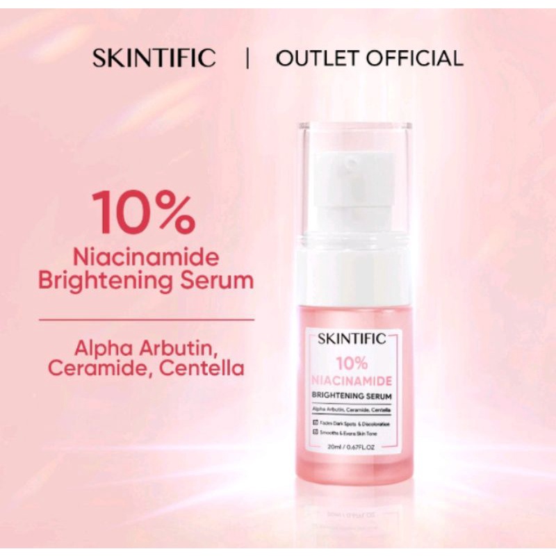 Jual Skintific 10 Niacinamide Brightening Serum 20ml Shopee Indonesia 1066