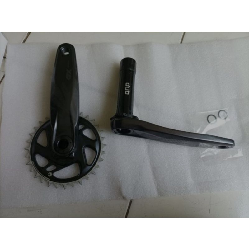 SRAM GX Eagle Boost Crankset - 165mm 12-Speed Lunar