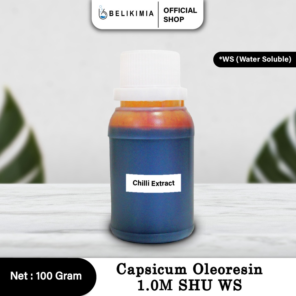 Jual Capsicum Oleoresin 1 Juta SHU Water Soluble / Ekstrak Cabai