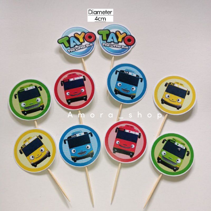 Jual Topper cupcake,hiasan kue ulang tahun untuk cupcake | Shopee Indonesia