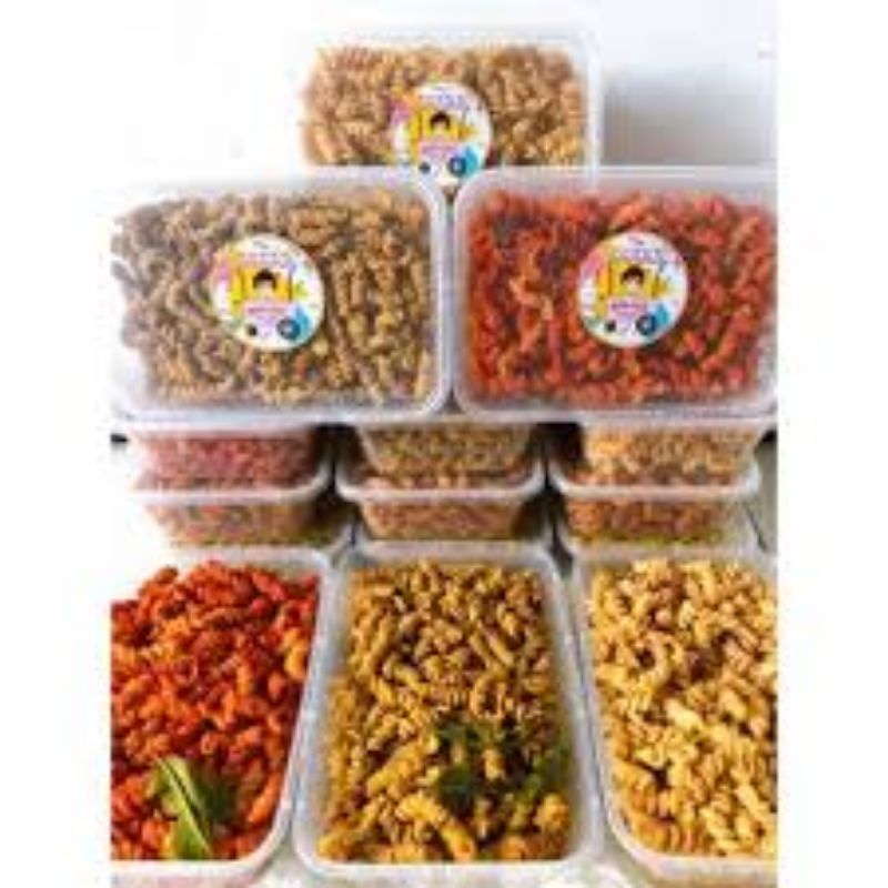 Jual Makaroni Kriwil Ulir Varian Box Shopee Indonesia