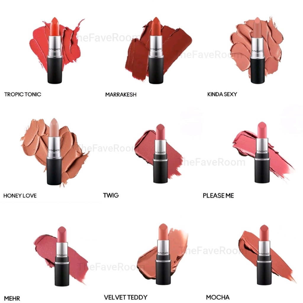 Jual ((Full Size 3gr)) Lipstick Matte / Lipstick Satin / Lipstick