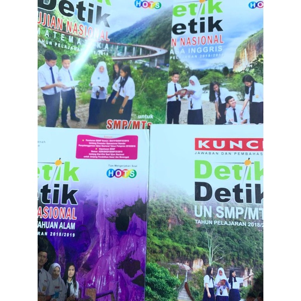 Jual DETIK DETIK UJIAN NASIONAL SMP/MTS TAHUN 2018/2019 | Shopee Indonesia