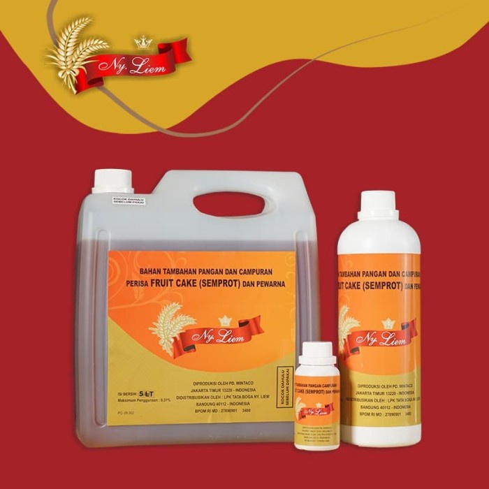 Jual NY. LIEM Fruit Cake Bakar / Blackforest / Semprot / Butter Cream 1 ...