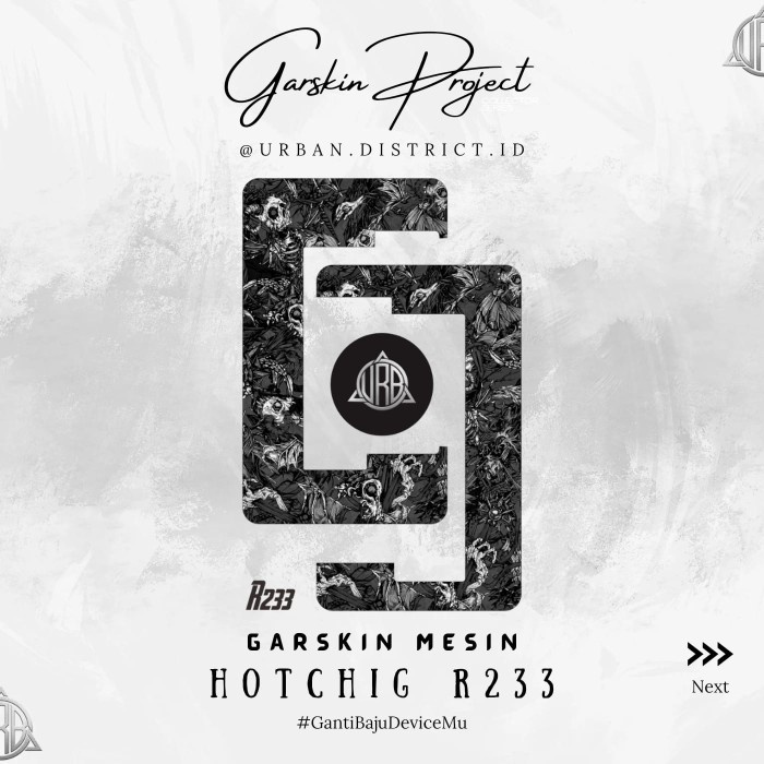 Jual Skin Urb Project Sticker Garskin Inner R233 | Shopee Indonesia