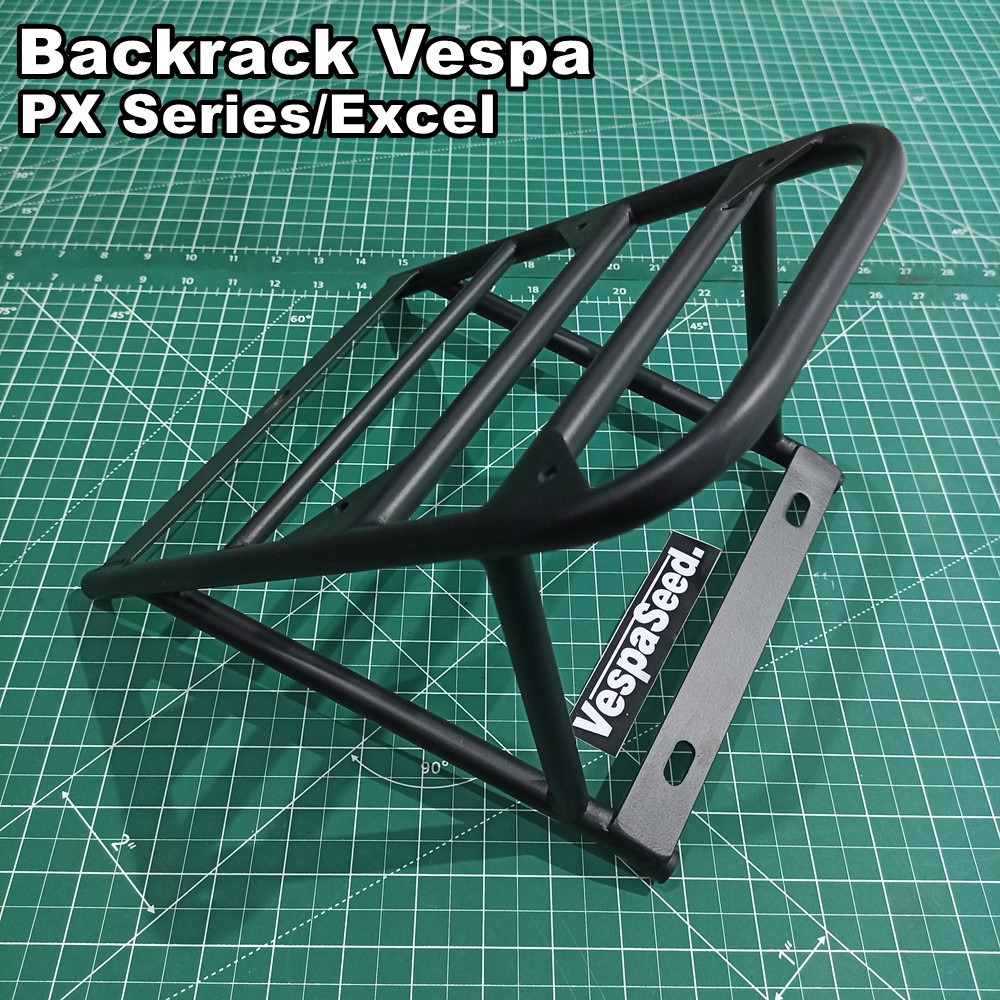 Jual Backrack Rak Belakang Vespa PX Excluisve Excel Spartan Strada