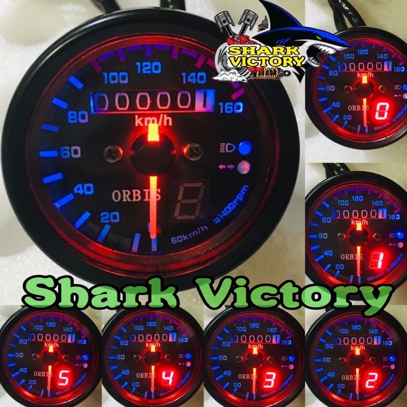 Jual SPEEDOMETER indikator gear sen lampu jauh KILOMETER JARUM GEAR ...