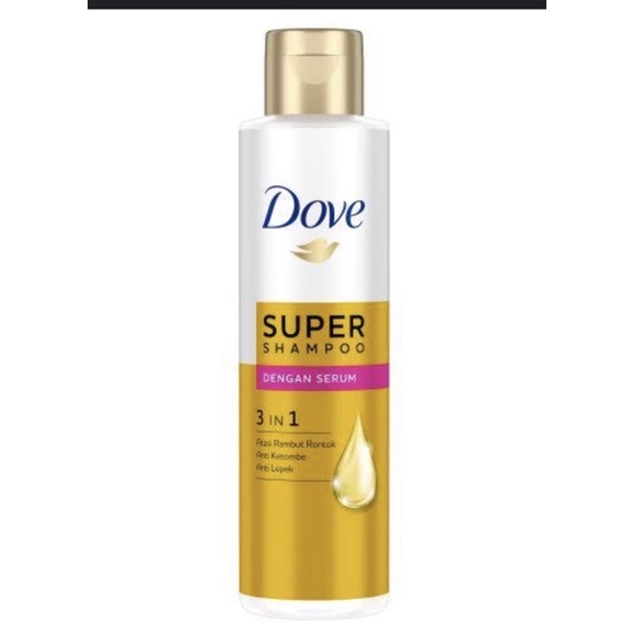 Jual DOVE SUPER SHAMPOO SERUM BOTOL Shopee Indonesia
