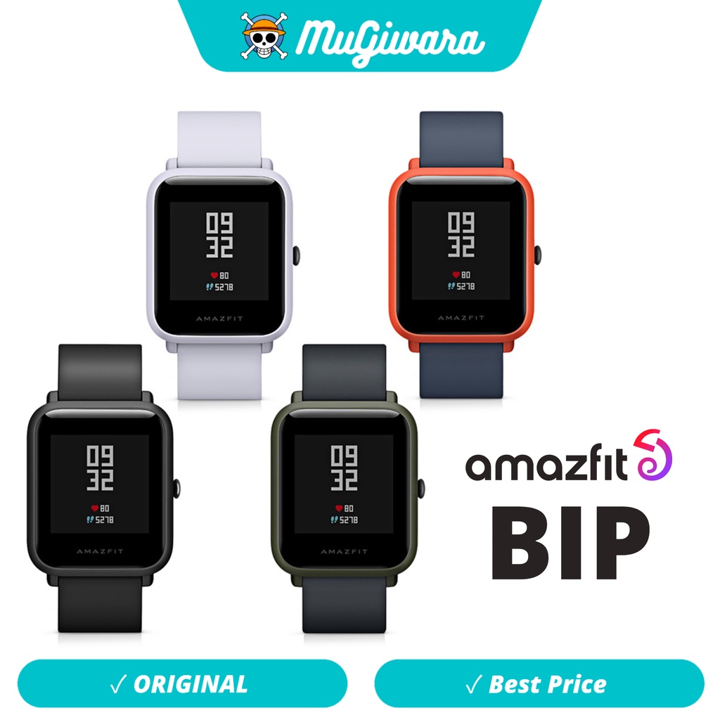 Jual Amazfit BIP Smartwatch With GPS | Shopee Indonesia