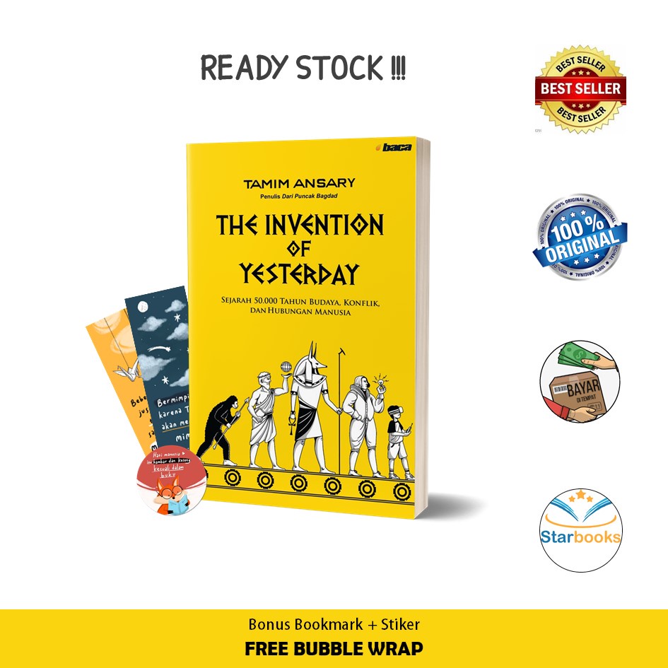 Jual Buku The Invention of Yesterday Penerbit Baca (Sejarah) Shopee