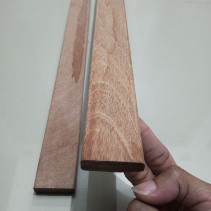 Jual Paket Hemat Kayu Kisi Wall Panel Dinding Pagar Kayu Bengkirai Oven