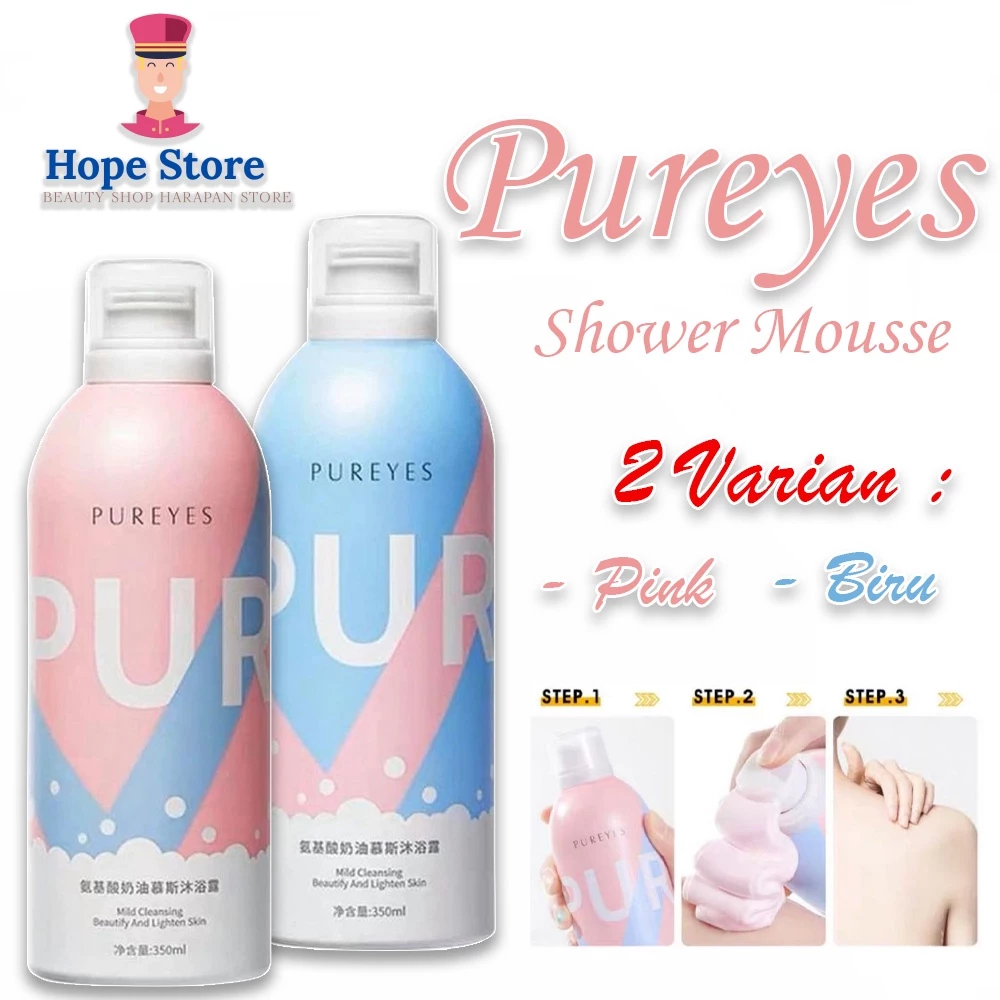 HOPE STORE - PUREYES SHOWER GEL FOAM WHITENING  / SABUN PEMUTIH BADAN AMPUH DAN CEPAT | AutoStock