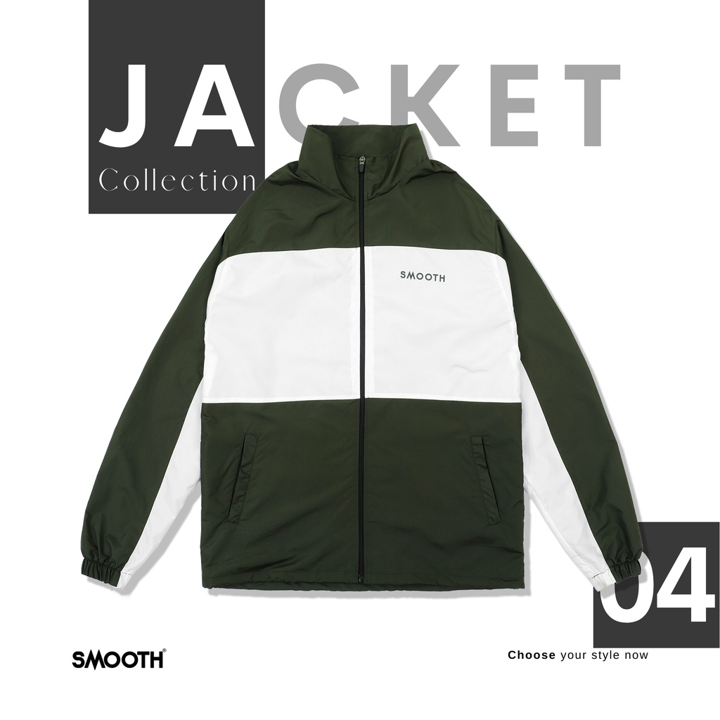 Jual SMOOTH BASIC Fusion Jacket - Oxfield Green | Shopee Indonesia