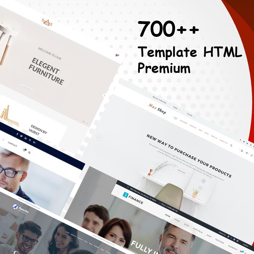 Jual 700++ Web Template HTML Premium | Shopee Indonesia