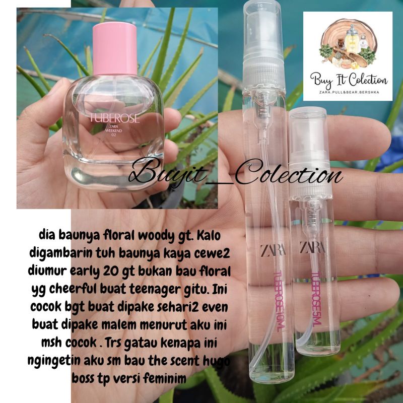 Pull Violet Femme Zara (share In Jar)Parfum Zara Original 100