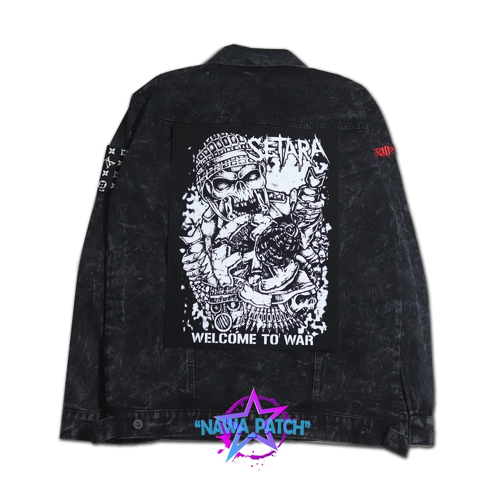 Jual Backpatch sablon setara emblem sablon aksesoris fashion | Shopee ...