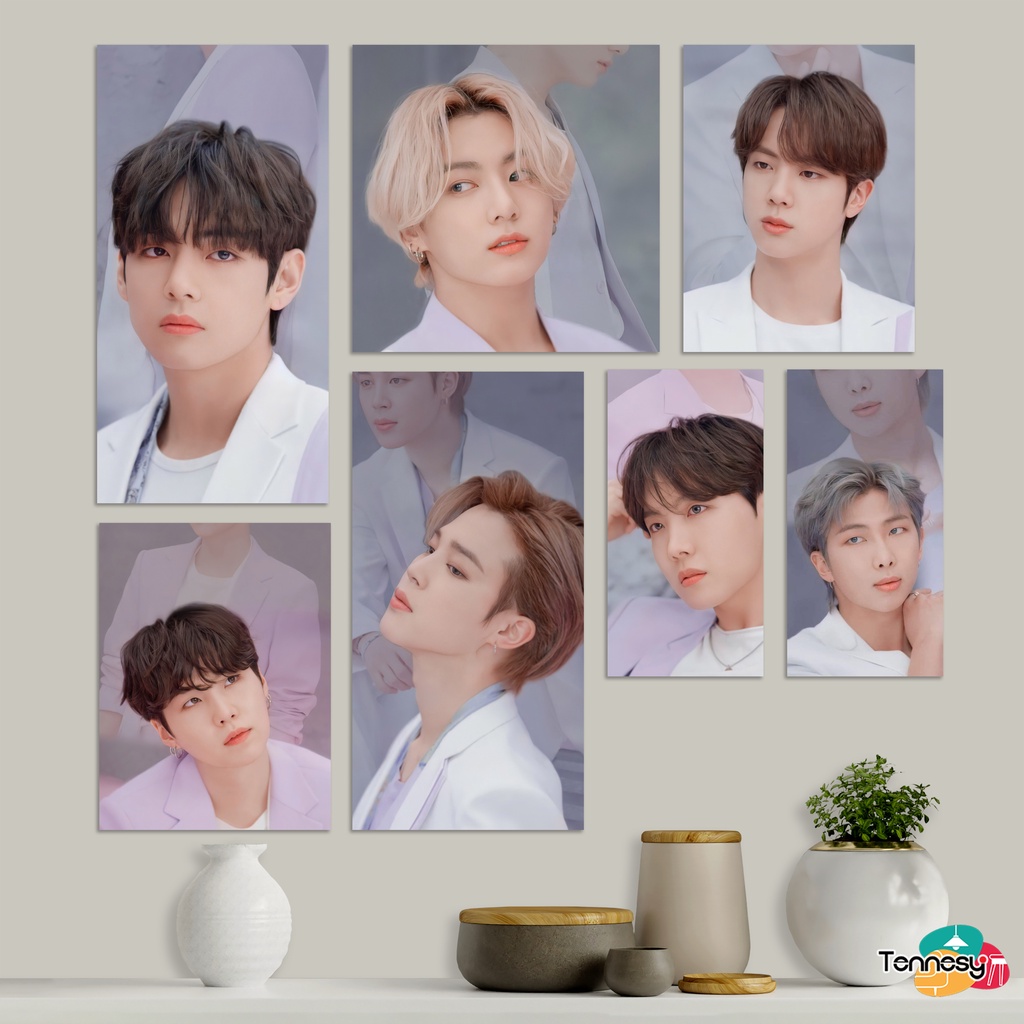 Jual Hiasan Dinding Bts 1 Set 7 Panel Wall Decor Dekorasi Kamar Tidur Kpop Korea Shopee Indonesia 4592