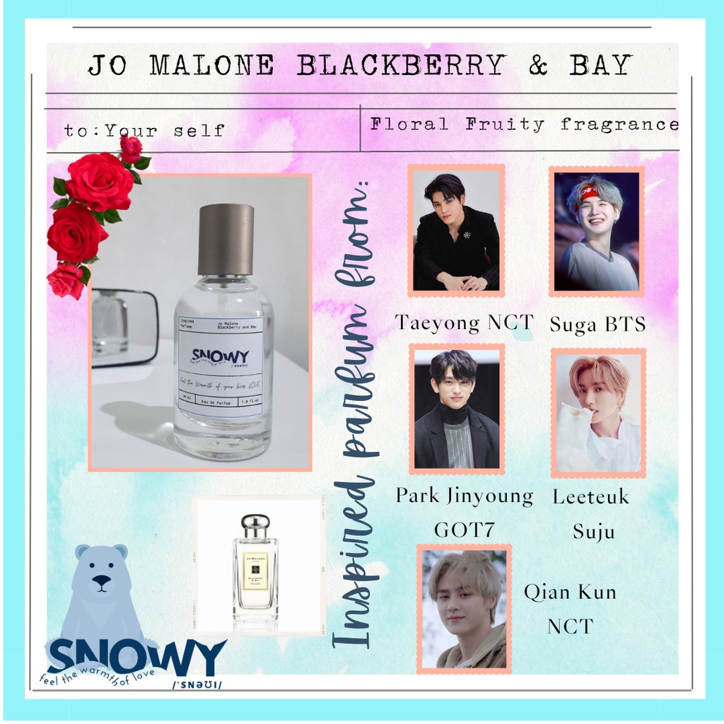 Jual Inspired Parfum Idol Korea JO MALONE BLACKBERRY & BAY Taeyong