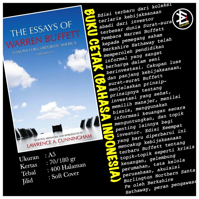 the essays of warren buffett bahasa indonesia