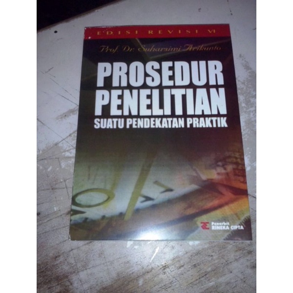 Jual Buku Prosedur Penelitian Edisi Revisi | Shopee Indonesia