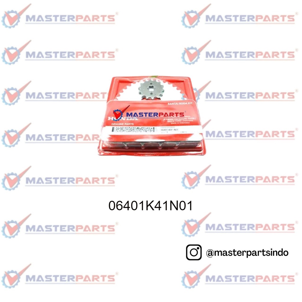 Jual Rantai Roda Kit (Drive Chain Kit) Supra X 125 FI Shopee Indonesia