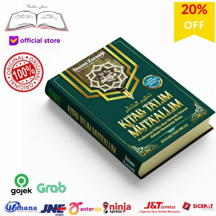 Jual Buku Kitab Talim Mutaallim Mutaalim Pedoman Etika Metode Islami Menunt Shopee Indonesia 6556