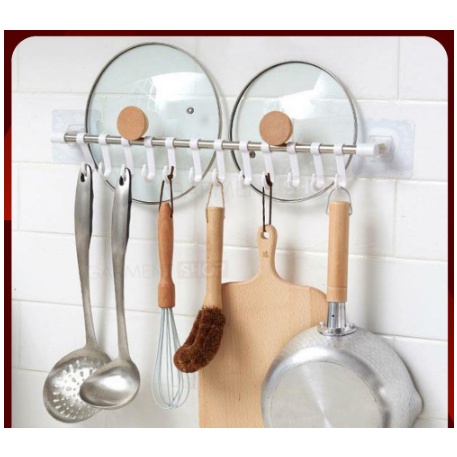 Jual Rak Rack Stainles Stil Holder Cantelan Gantungan Tempel Dinding ...