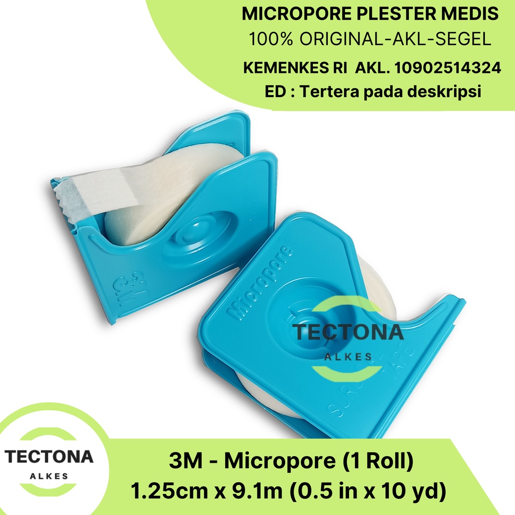 Jual 3M - Micropore/Plester Medis/Plester Putih/Plester Infus | Shopee ...