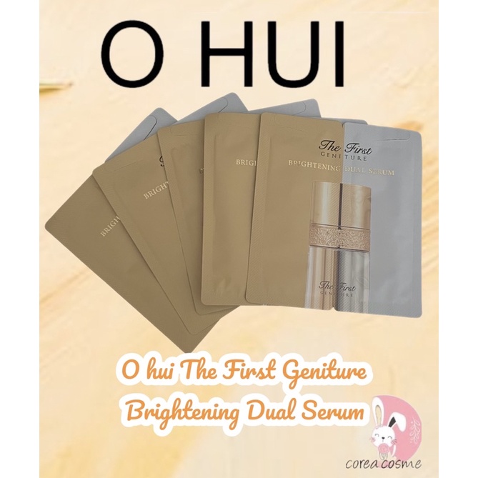 Jual O Hui The First Geniture Brightening Dual Serum | Shopee Indonesia