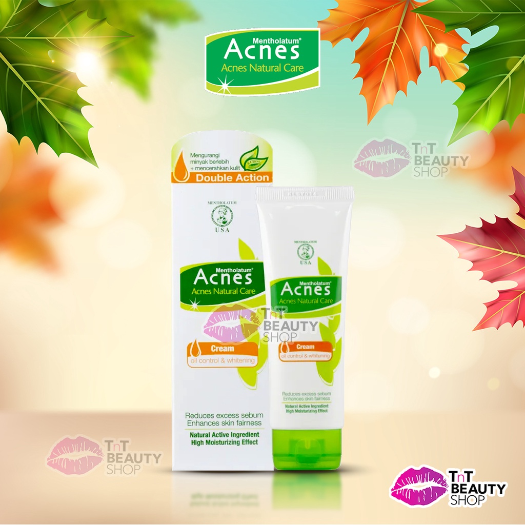 Jual Acnes Whitening & Oil Control Moisturizer Cream 40gr Pelembap