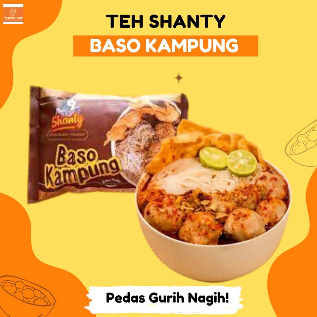 Jual Baso Kampung Teh Shanty Bakso Tulang Rangu Soun Shopee Indonesia