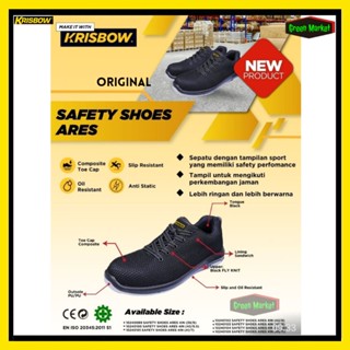 Jual Sepatu Safety Krisbow Ares Safety Shoes Krisbow Ares Sepatu