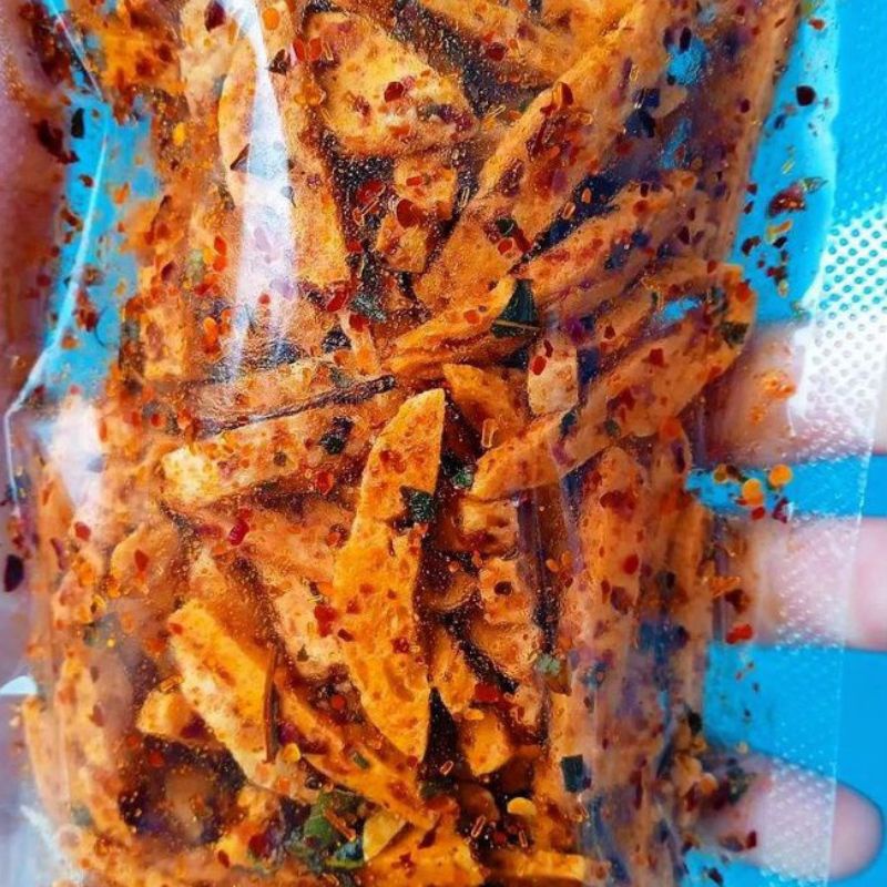 Jual Basreng Baso Ikan Goreng Pedas Kriuk Daun Jeruk Shopee Indonesia