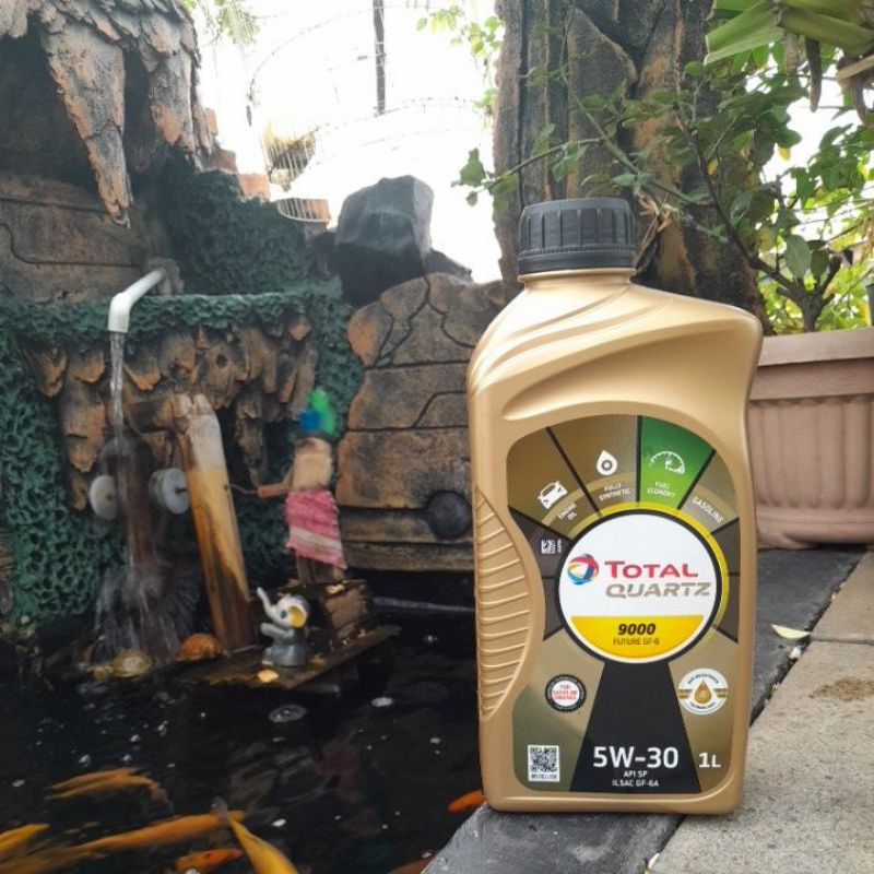 Jual TOTAL QUARTZ 9000 5W-30 API SP ILSAC GF 6A 1 liter | Shopee Indonesia