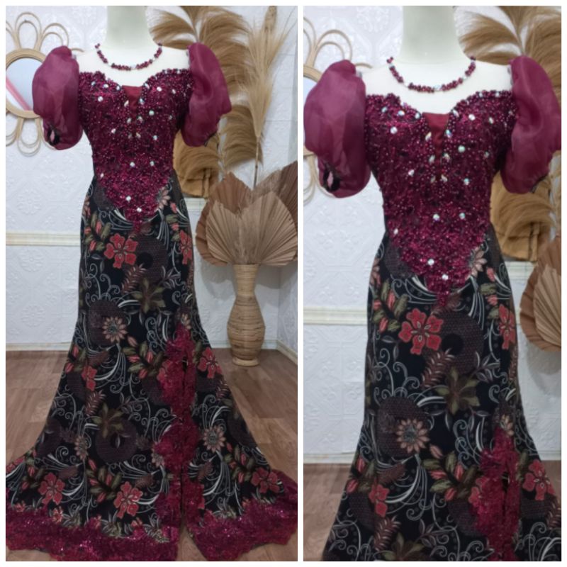 Jual kebaya batik singer penyanyi murah / kebaya sinden / baju wisuda ...