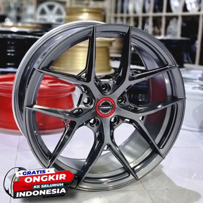 Jual Velg Racing Mobil Innova Xpander Civic Turbo Rush Camry Mazda6 Ring 18 Vossen Shopee 2538