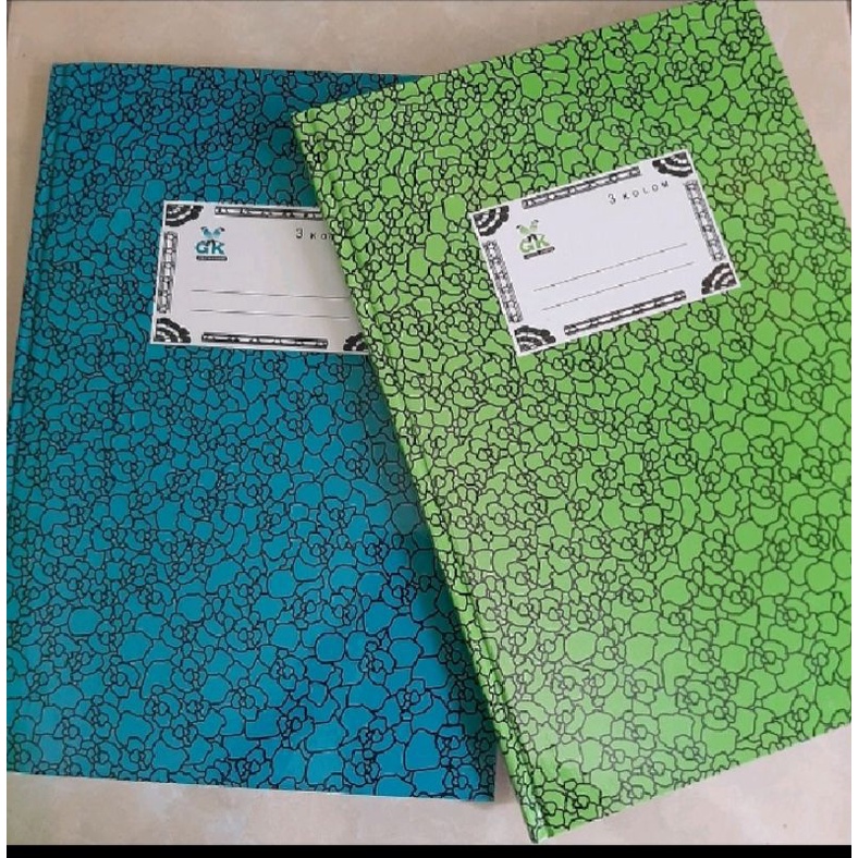 Jual Buku Kas Folio 100 Lembar Gelatik Kembar Hard Cover 3 Kolom