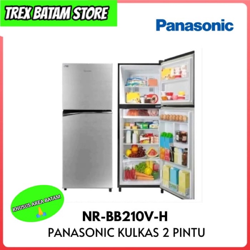 Jual Panasonic Nr Bb V H L Kulkas Pintu Inverter Batam