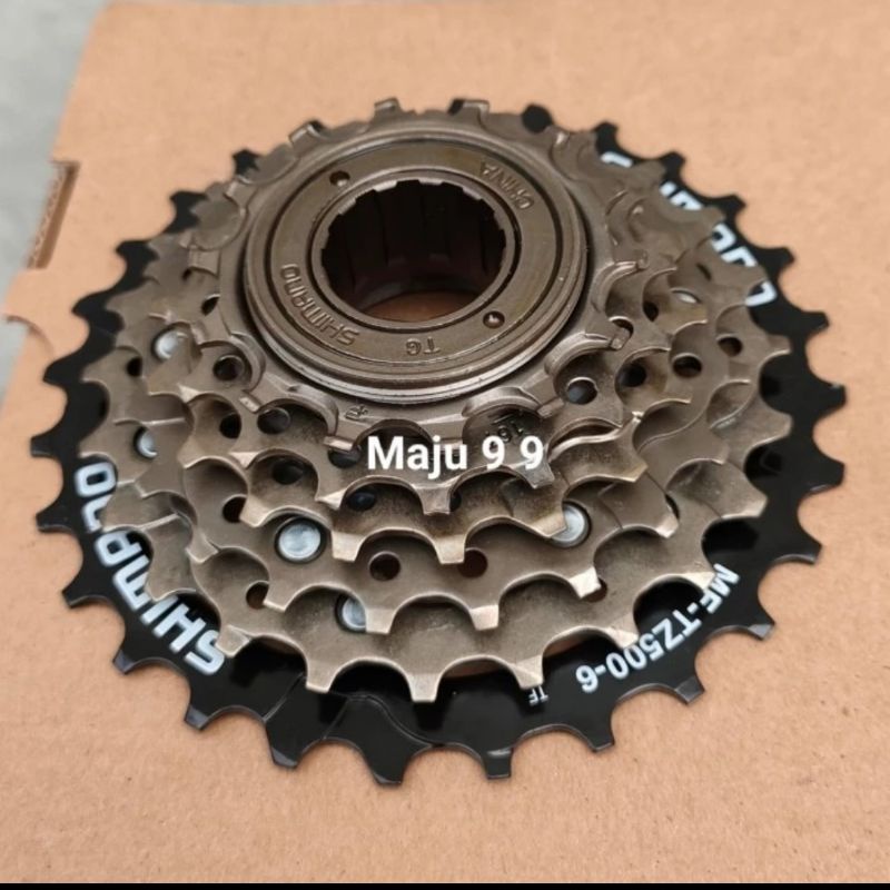 Sprocket 6 speed deals shimano