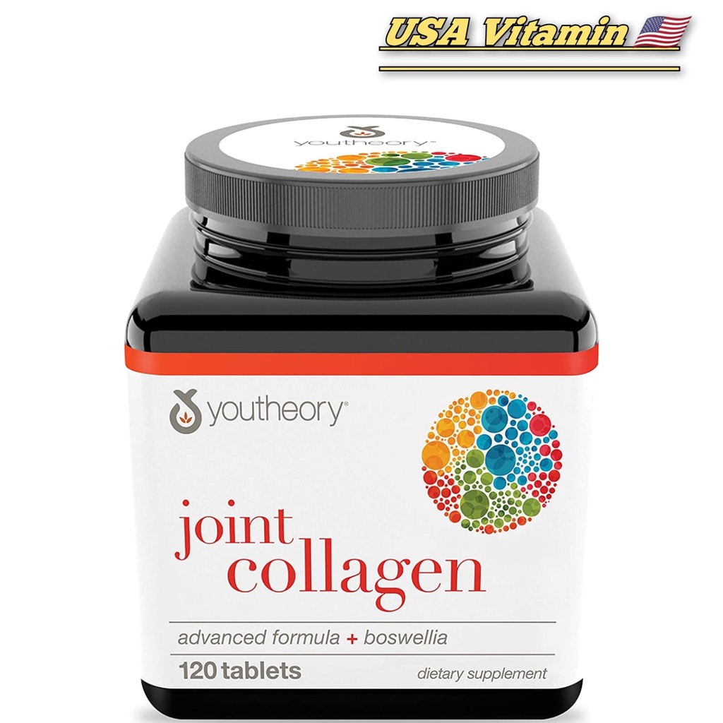 Jual Youtheory Joint Collagen Advanced Formula + Boswellia 120 Tablets ...