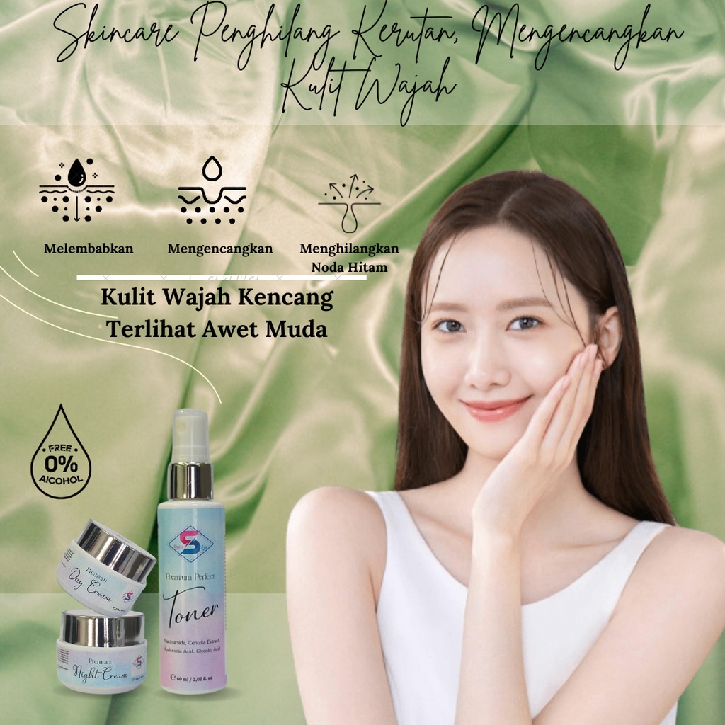 Jual Paket Skincare / Krim Anti Aging BEST SELLER - Skincare Untuk