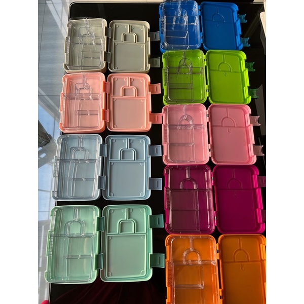 Jual Kotak Makan TRITAN LUNCH BOX Yummy Box 4 or 6 Compartment Bento ...