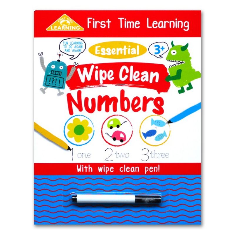 Jual Buku Belajar Menulis Angka Anak Murah - Wipe Clean numbers ...