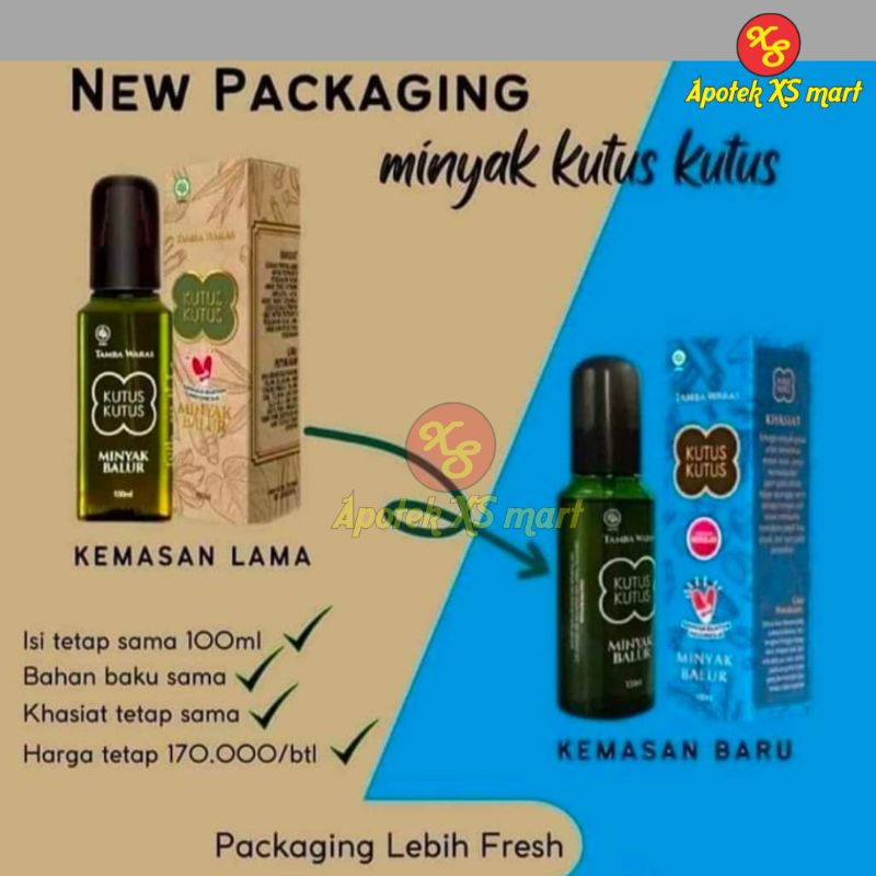 Jual Minyak Kutus Kutus 100 Ml Minyak Balur Minyak Gosok Herbal