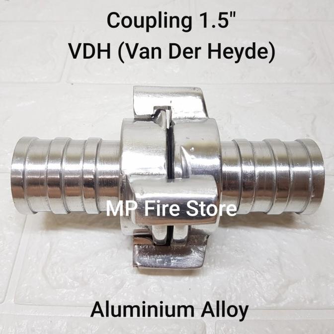 Jual Fire Hose Coupling Vdh 1.5 In Aluminium Van Der Heyde Selang ...