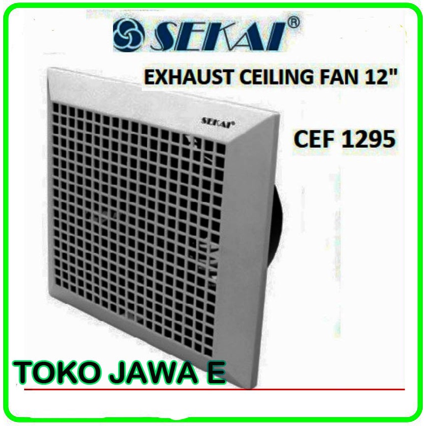 Jual Hexos Fan Exhaust Fan Plafon Sekai Cef Inch Shopee