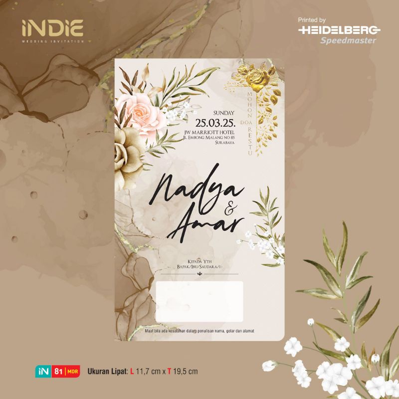 Jual undangan nikah terbaru // undangan terbaru // undangan kekinian ...