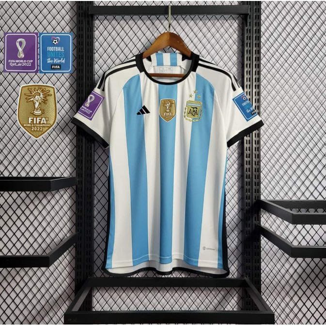 Jual Jersey Negara Piala Dunia Argentina Home 2022 Grade Ori Impor Baju