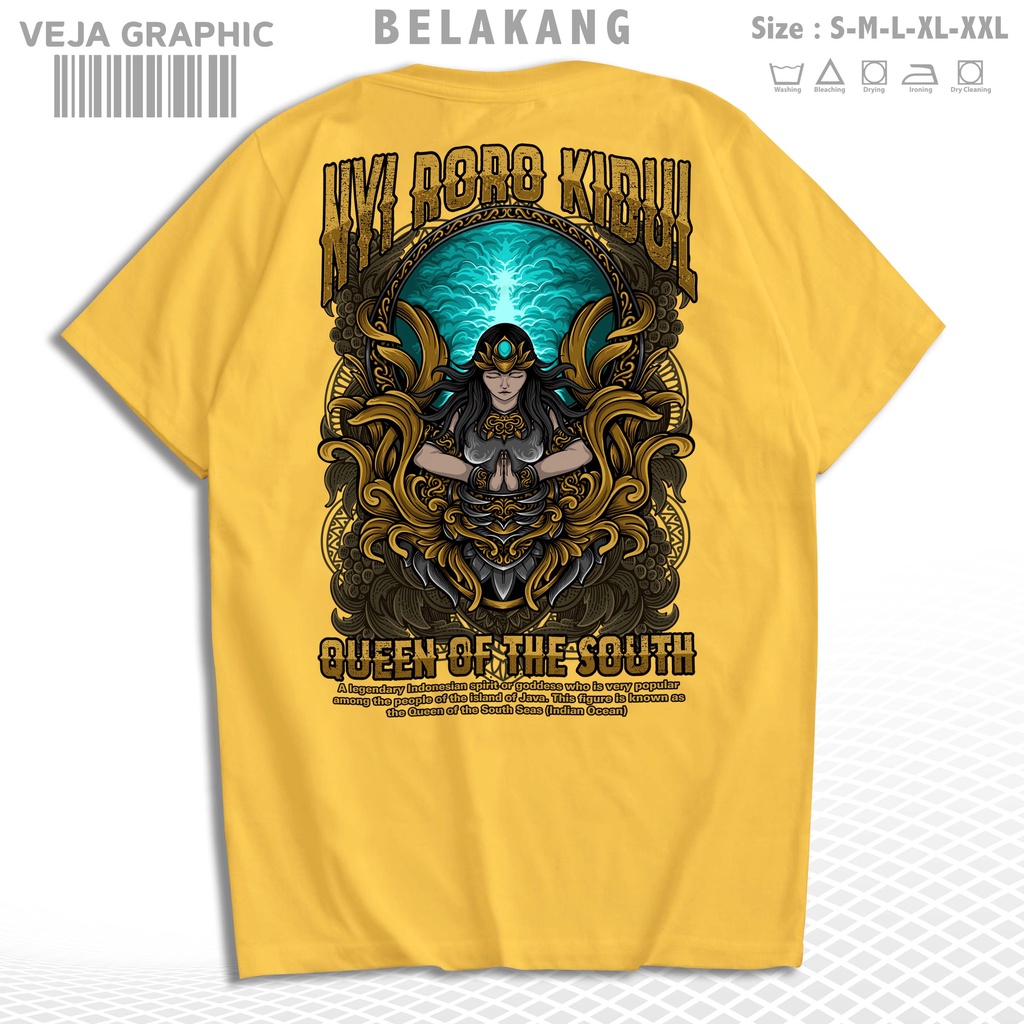 Jual VEJAGRAPHIC T-Shirt Nyi Roro Kidul Queen Of The South Kaos - Main Image
